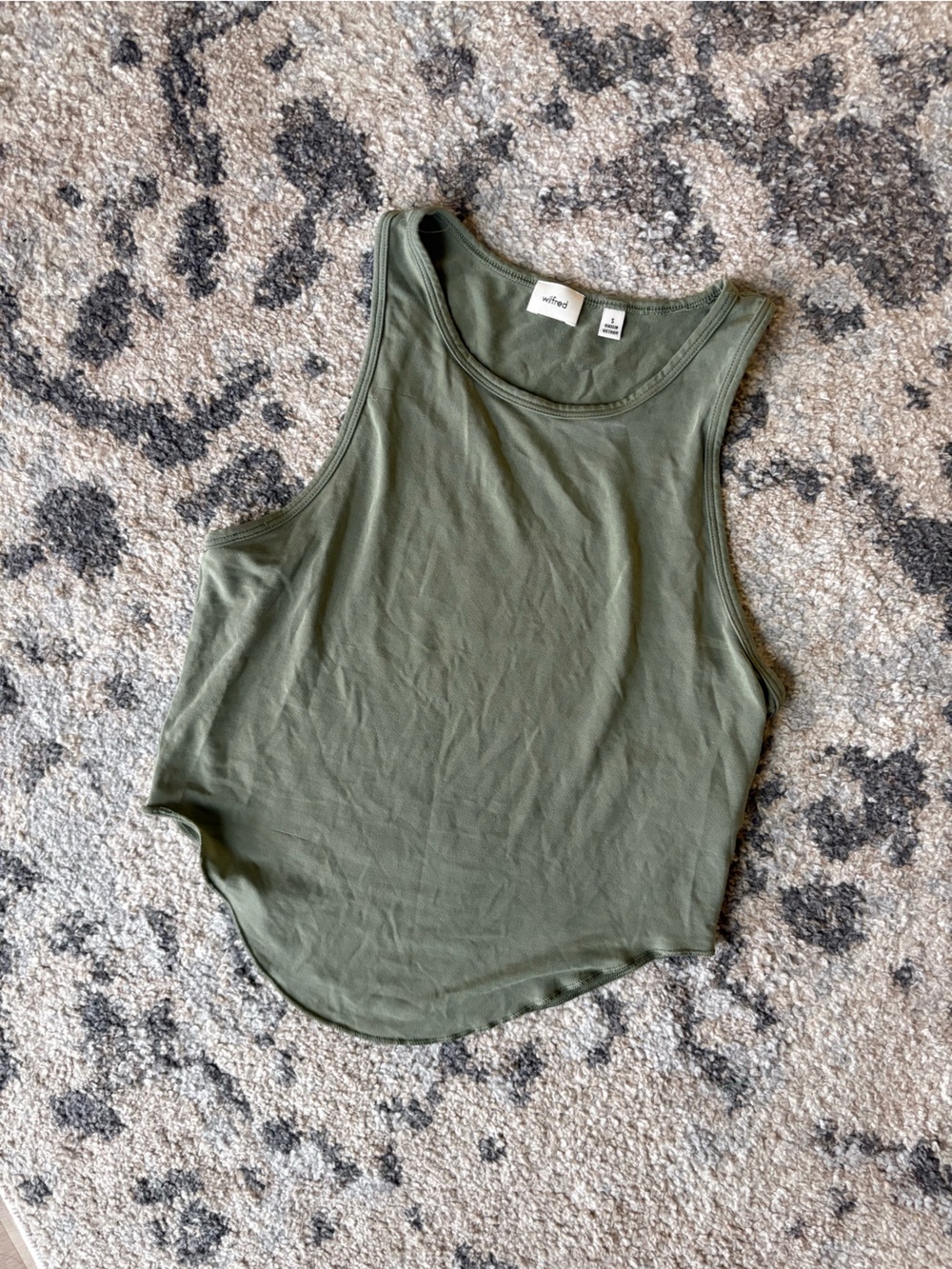 Wilfred Olive Green Sleeveless Tank